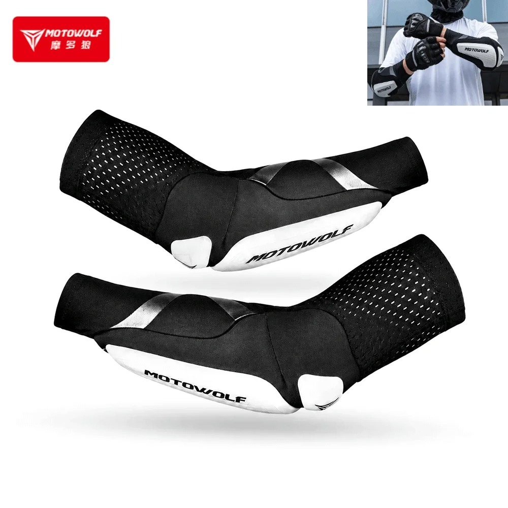 Mountain Biking Elbow Pads - Protector de Codo para Motocicleta, Elástico