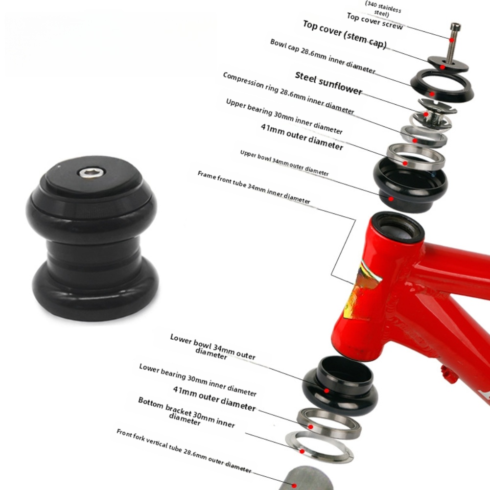 Mountain Biking Tube - 28,6 mm, para el tapón superior