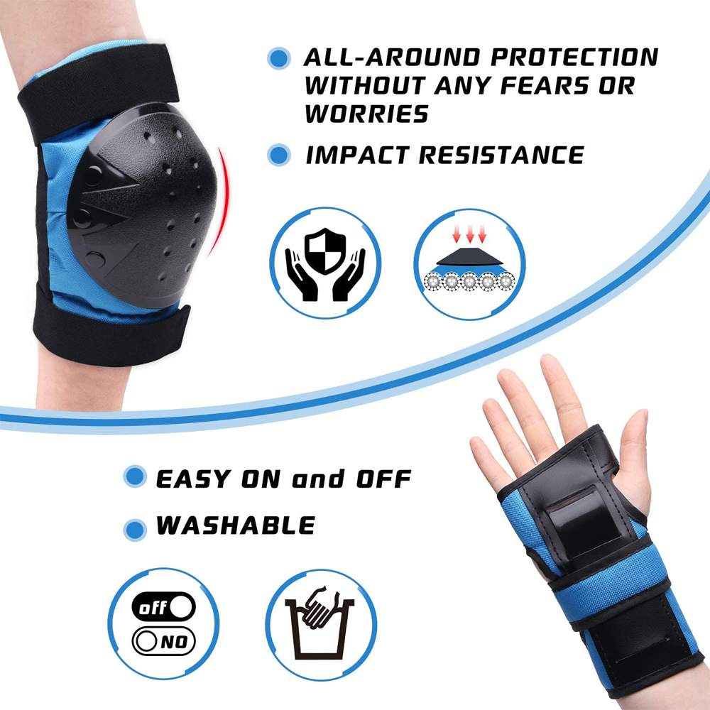 Juego de rodilleras protectora - Mountain Biking Elbow Pads reseña y precio