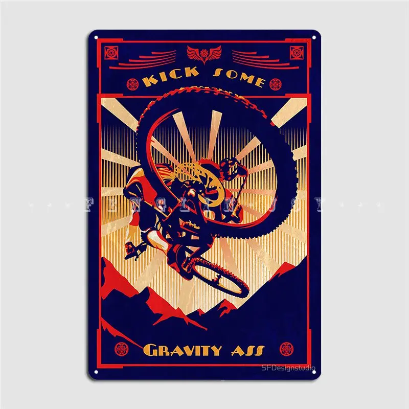 Póster Retro de bicicleta de m - Mountain Biking Europe reseña y precio